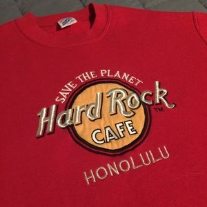 Hard Rock Cafe Honolulu sweatshirt